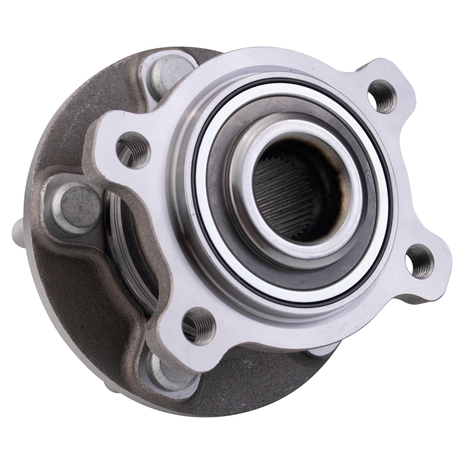TRQ Wheel Bearing & Hub Assembly Compatible with 2016-2018 Ford Focus