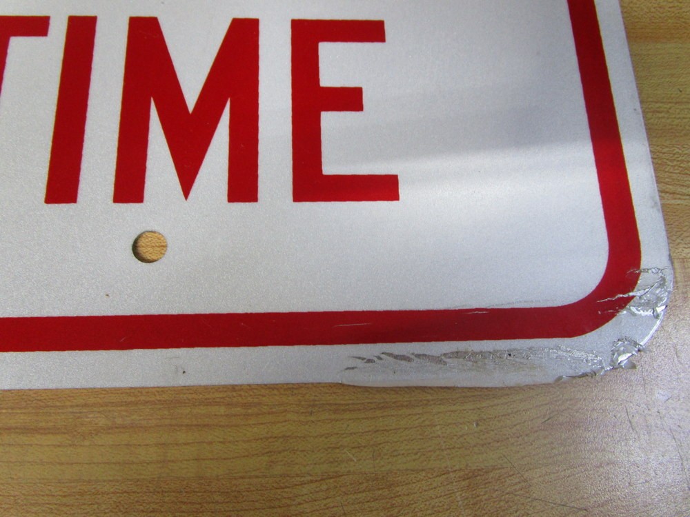 Generic NO PARKING ANY TIME 18″ x 12″ Metal Sign (Pack of 3)