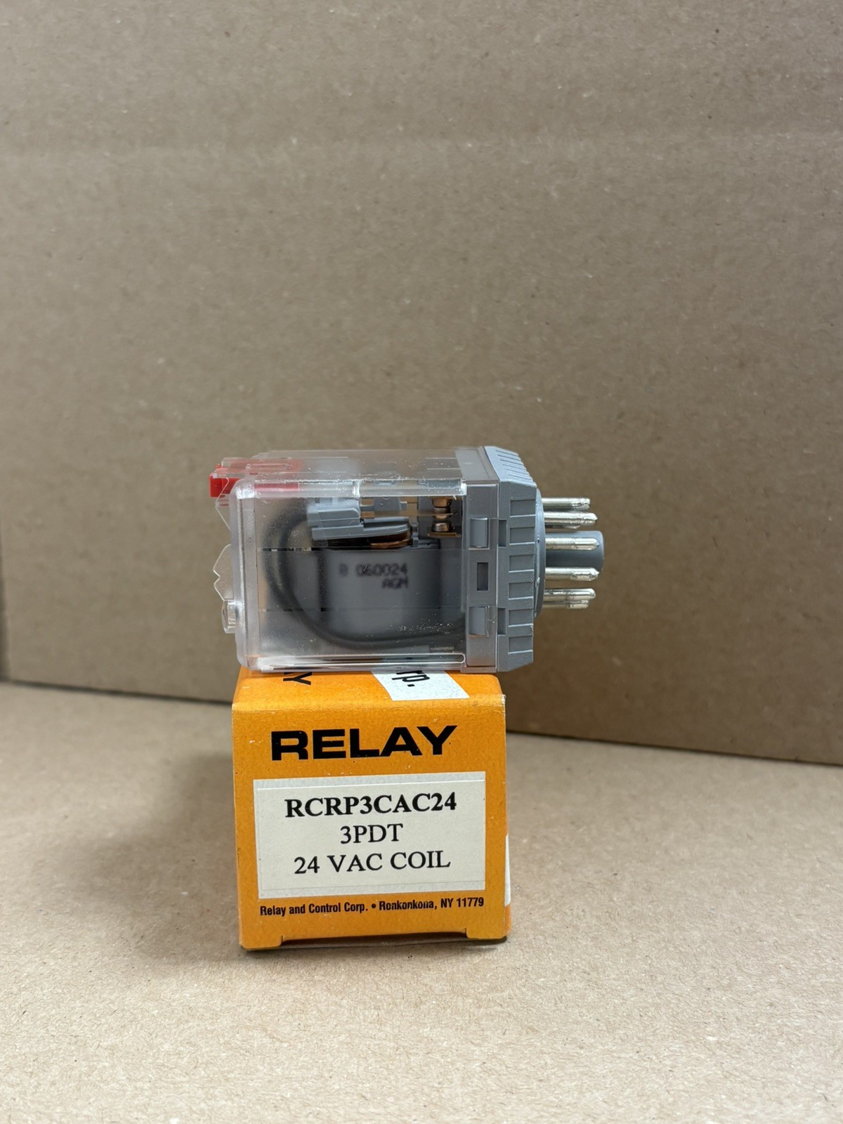 RCRP3CAC24…3PDT 24V AC 11 PIN RELAY