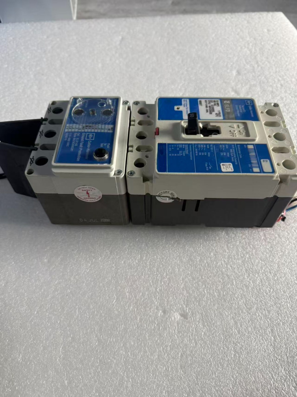 ELFD ELFD3050L 480V 50AMPS 3 POLES CIRCUIT BREAKER