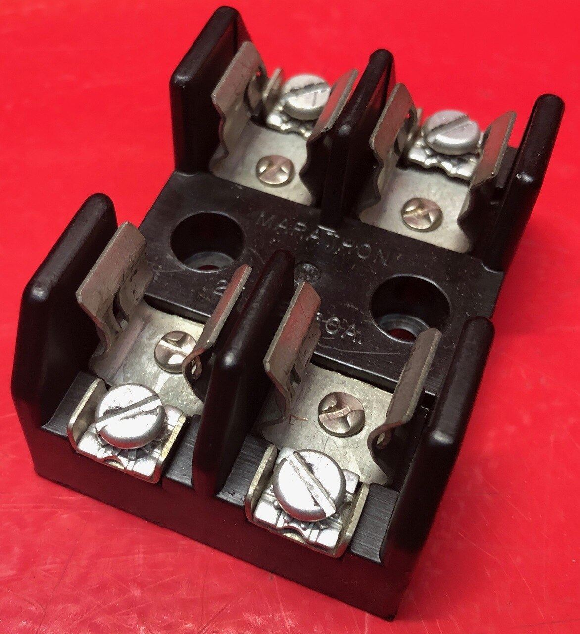 Marathon Special Products F30ASP Fuse Block 4100005 30A 2 Pole 250V