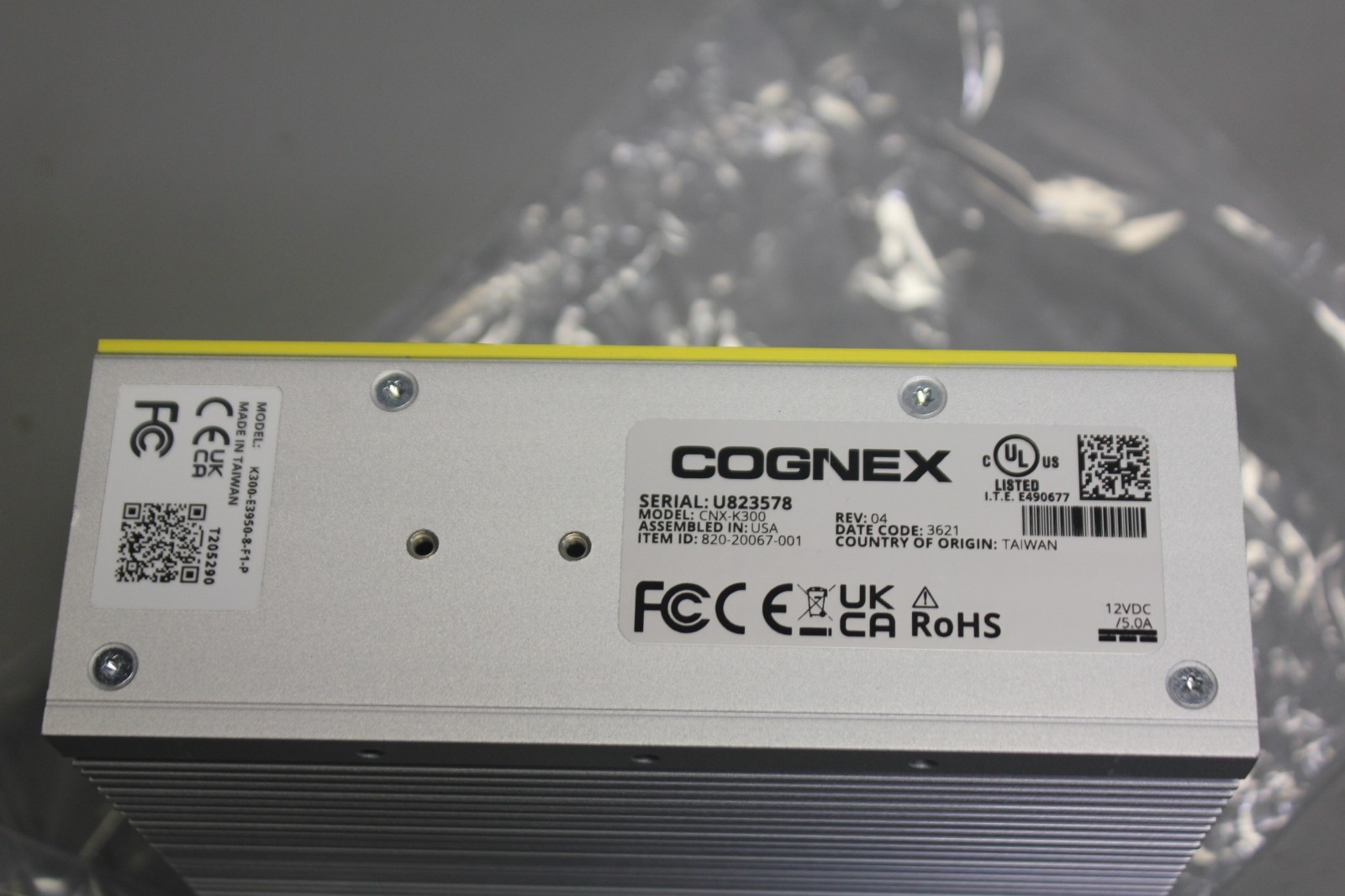 NEW COGNEX/KARBON COMPACT RUGGED COMPUTER CNX-K300 K300-E3950-8-F1-P
