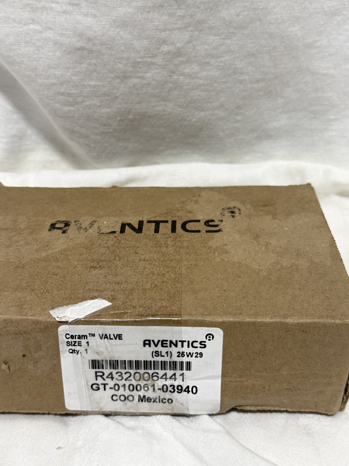 Aventics R432006441 Ceram Valve Size 1 Solenoid 24VDC GT-010061-03940 Rexroth Ne