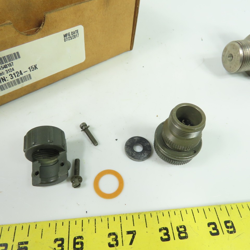 Honeywell 3124-15K Fatigue Rated Load Cell 15000 lbs Range 10VDC Excitation NEW