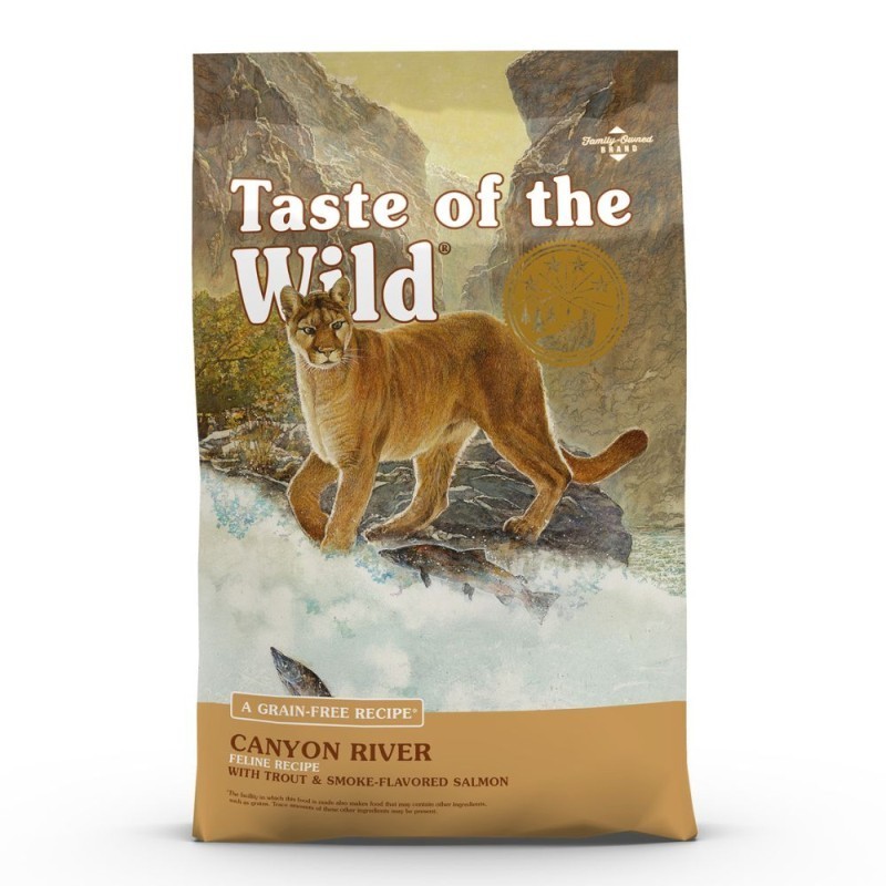 Taste of the Wild Canyon River Grain-Free with Trout & Smoke-Flavored Salmon Dry