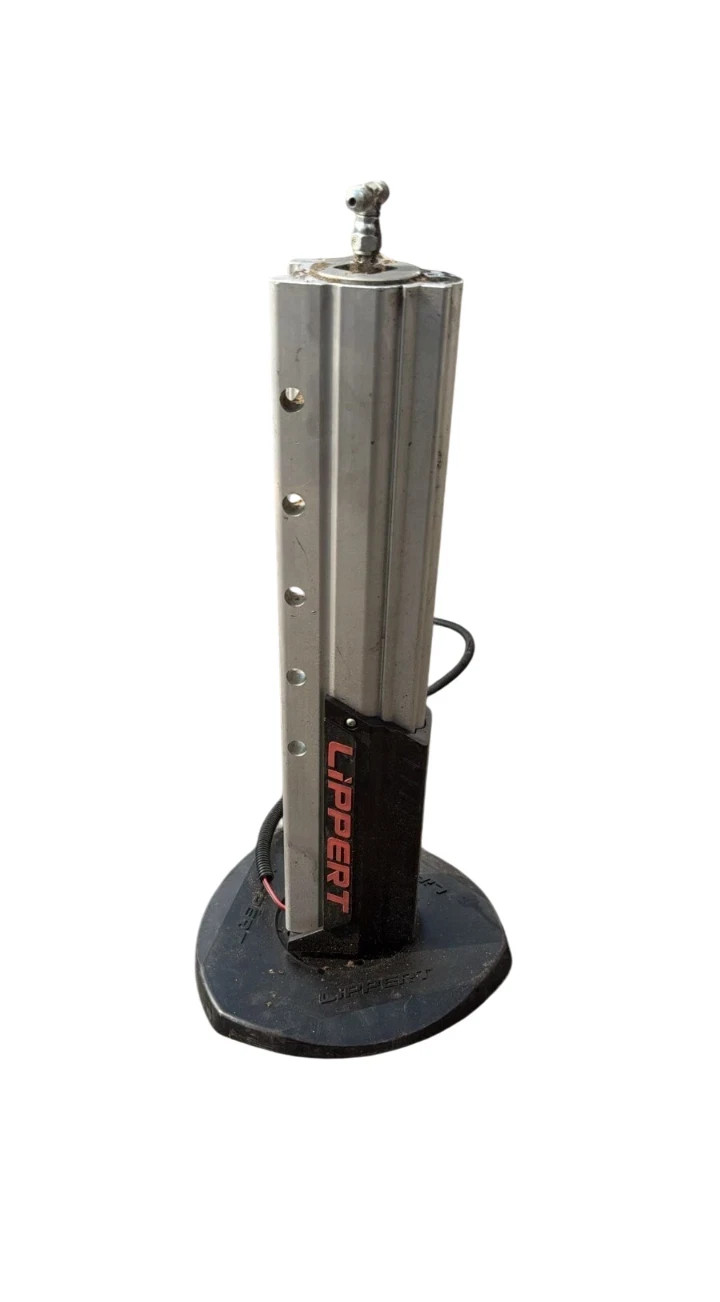 Lippert Gen II Hydraulic Jack Assembly Silver 8,000 lb Aluminum RV Leveling