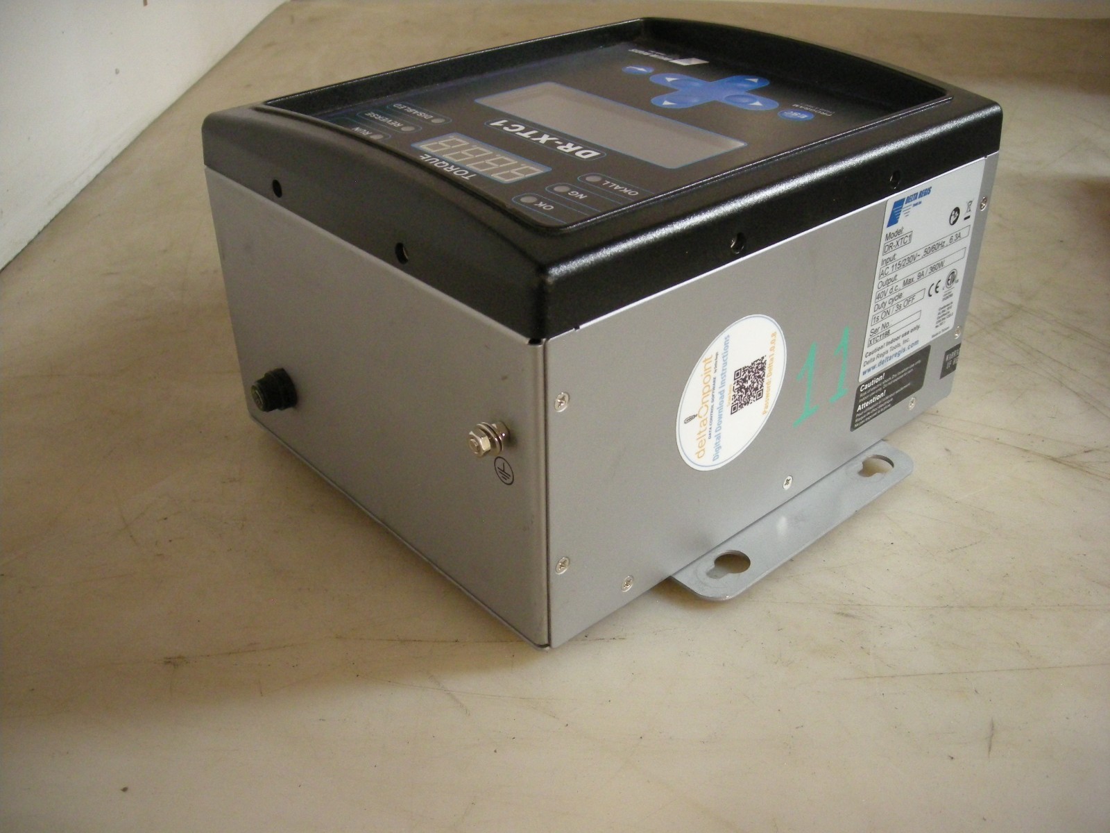 Delta Regis DR-XTC1 Transducer Controller Model Input Voltage AC 115/230V