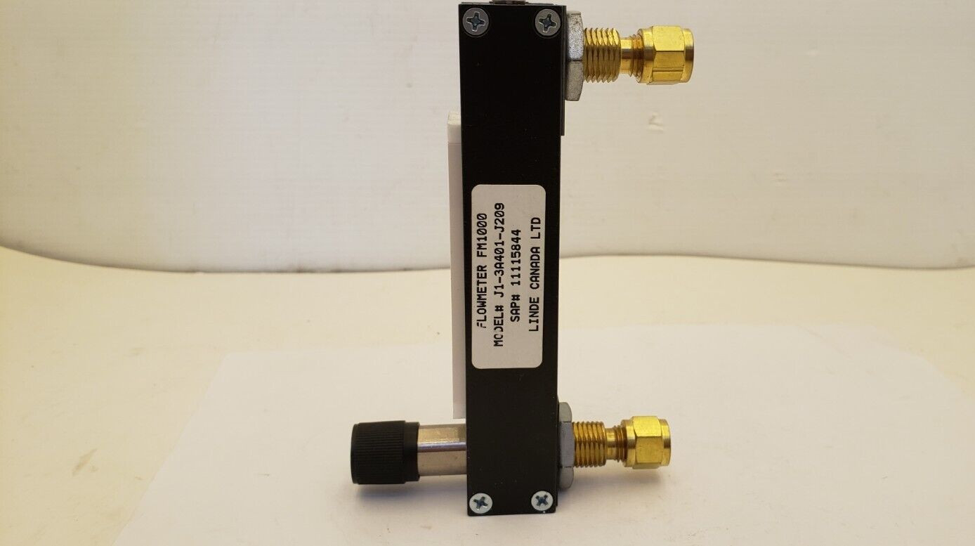 LINDE J1-A3401-J209 FLOWMETER, 0-1.3 SLPM, NNB