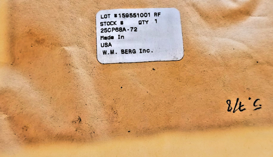 OEM REXNORD W.M.Berg 25CP68A-72, Flex-E-Pitch Ladder SRS, 72-Teeth, 1/2″ Bore