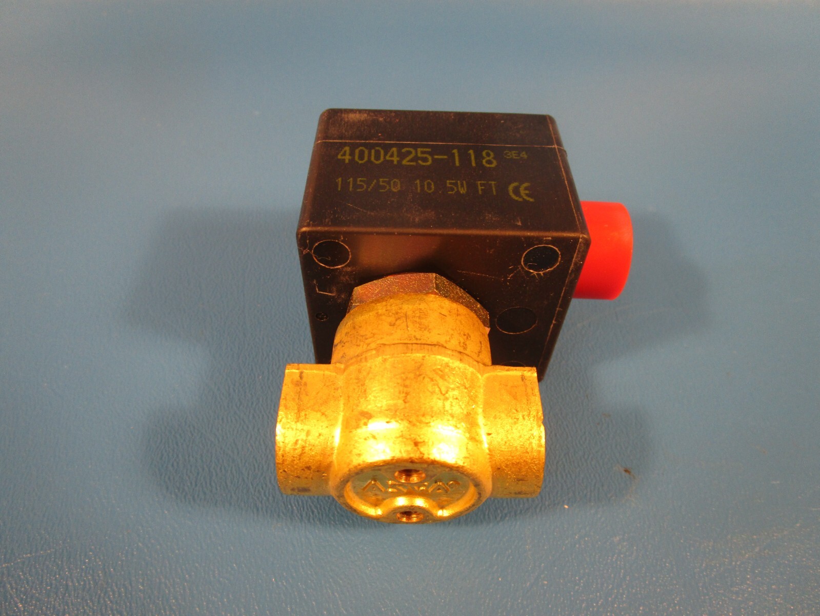 ASCO SCE374A017V, Solenoid Valve, G1/4, 2.7mm Orifice, Brass Body