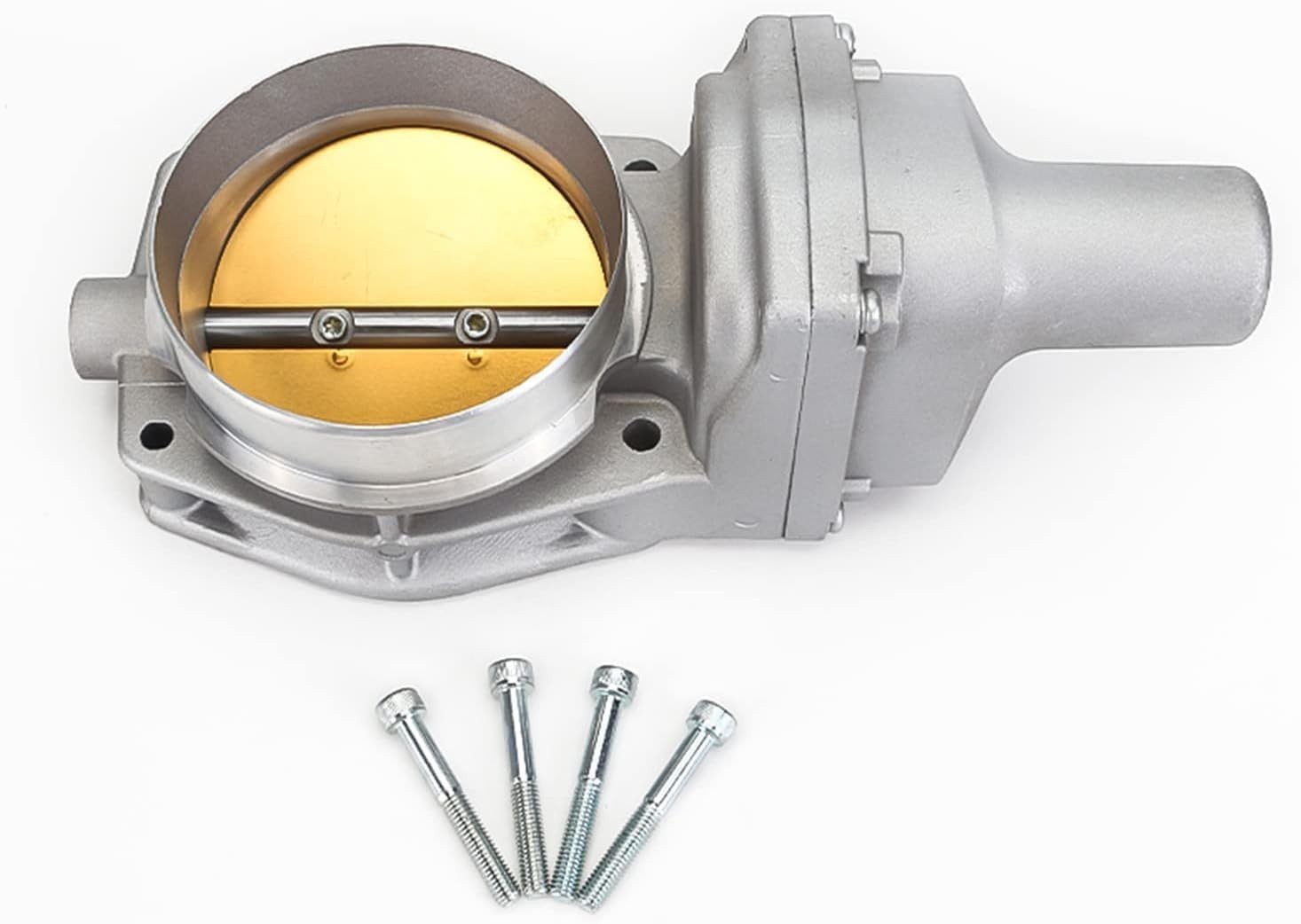 90mm Throttle Body Gold For LS3 LS7 L99 Camaro SS Corvette Z06 G8