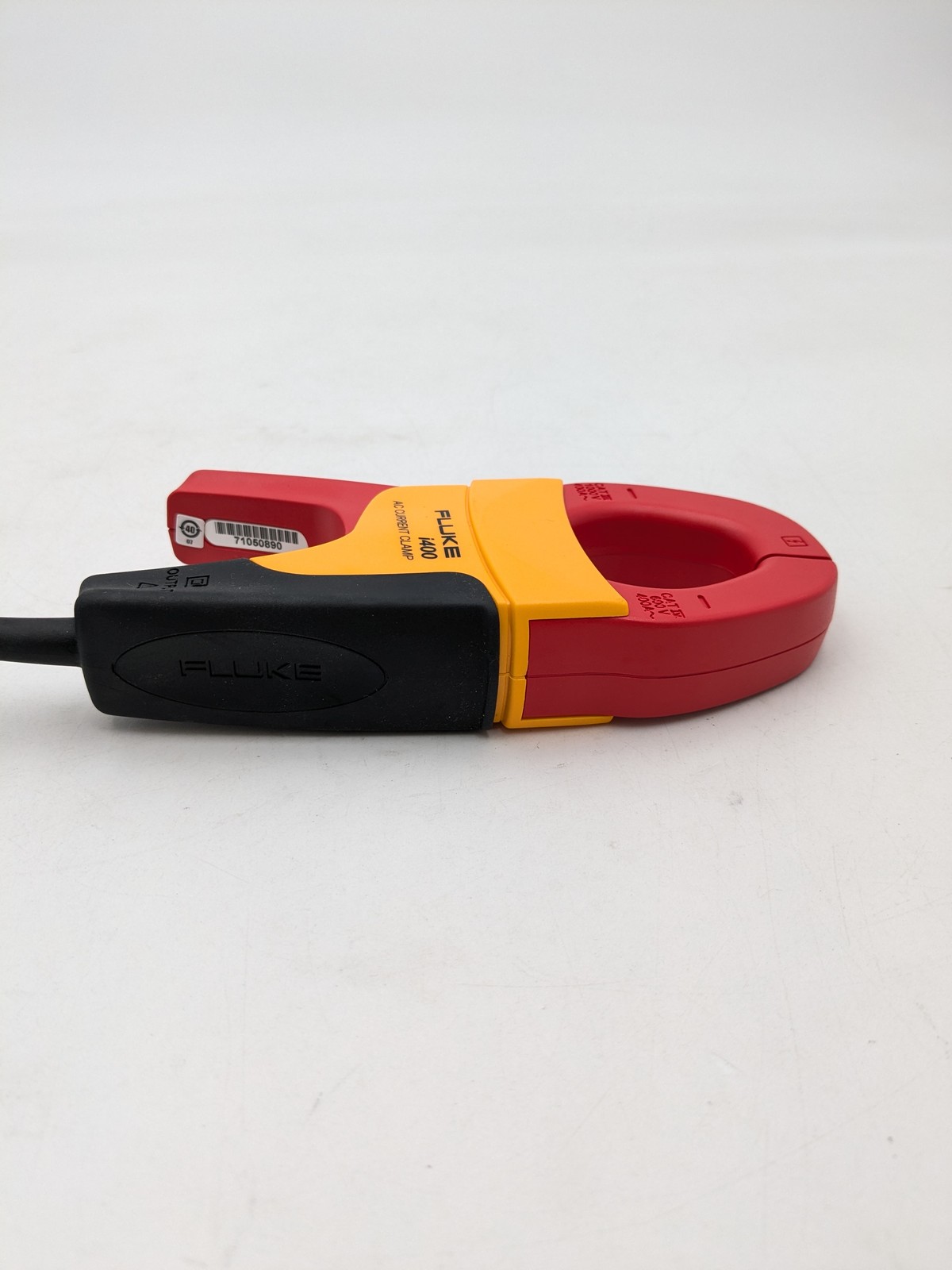 Fluke i400 AC Current Clamp 4mm Banana Plug For Multimeter 600v-1000v 400A