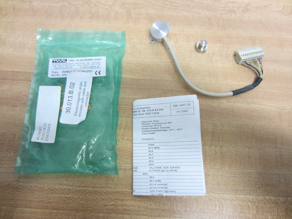 TWK-Elektronik RBM22-06-512RK2P01 Encoder RBM2206512RK2P01