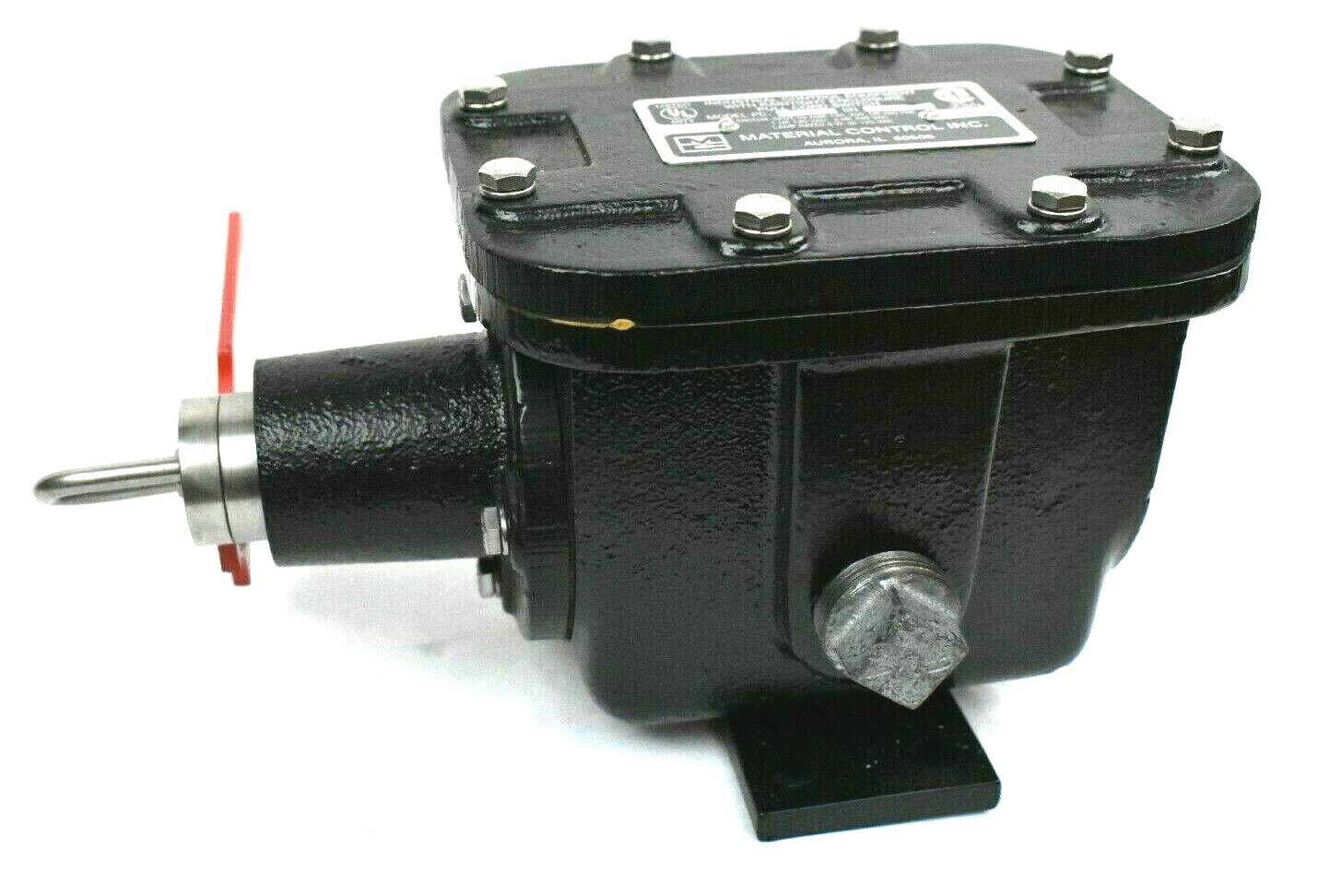 MATERIAL CONTROL INC. PC-L2S SAFETY SWITCH WITH RAINTIGHT ENCLOSURE & PULLCORD