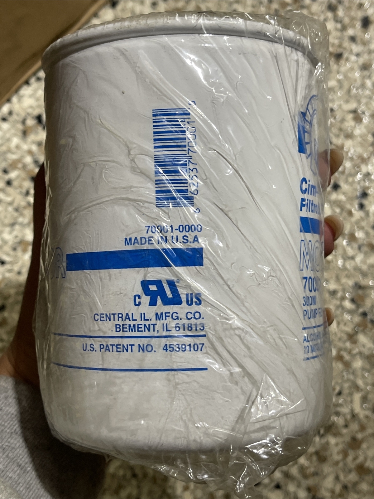 Cim-Tek Filtration Monitor Pump Filter 70001