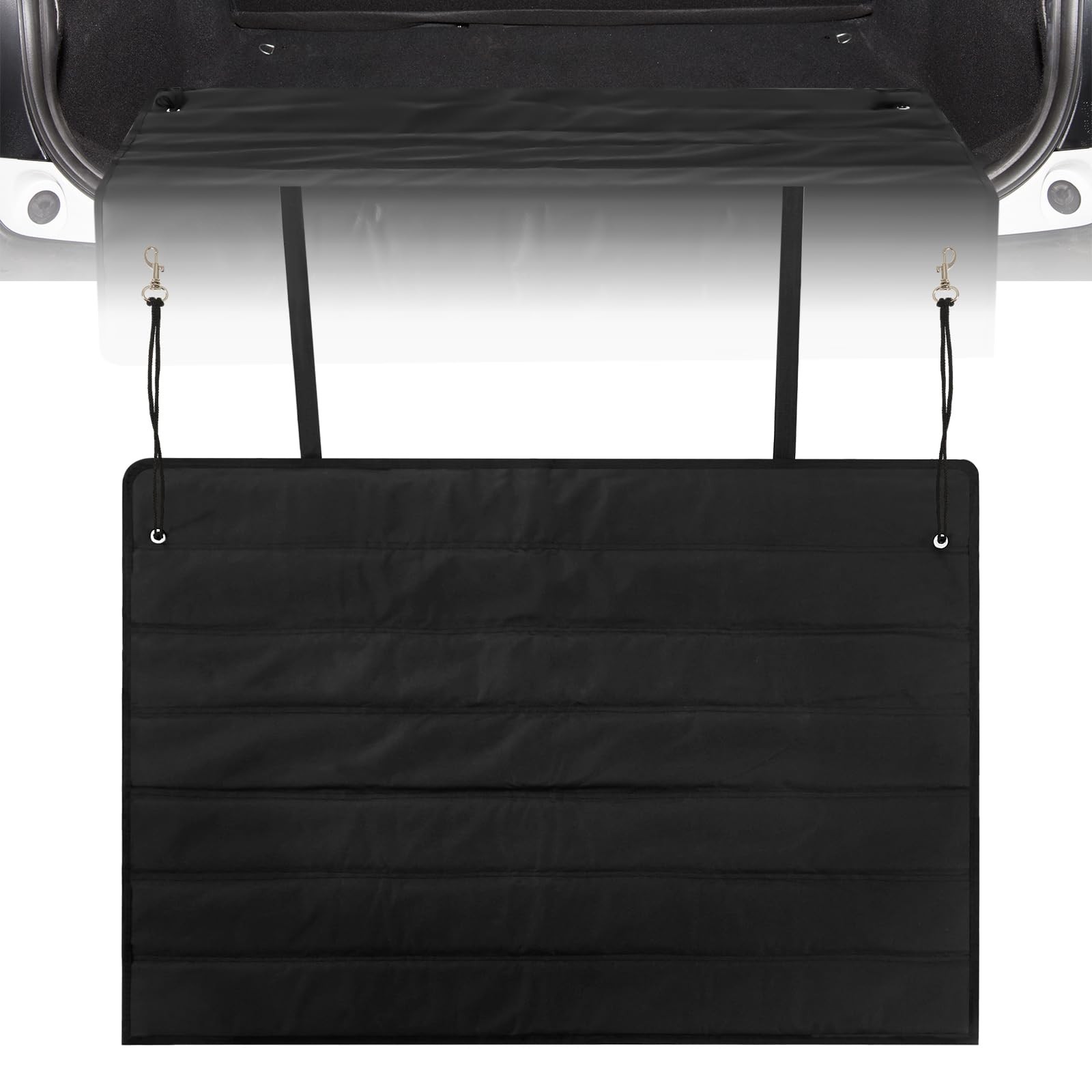 Tinideya Large Rear Bumper Protector for Cars 36 x 25 Inch Bumper Guard Folda…