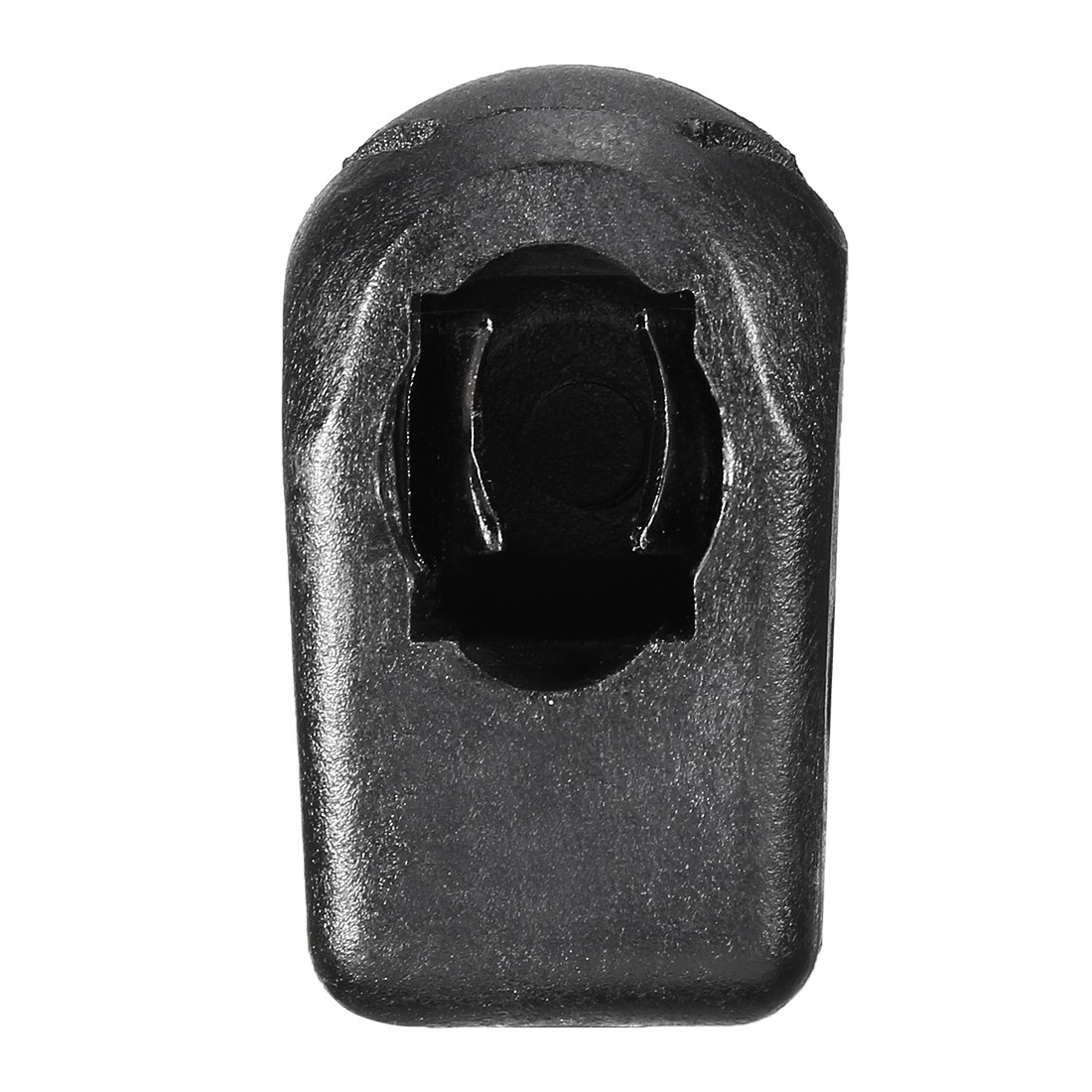 3 Pcs 1.25mm Thread Pitch Gas Spring End Connector Black M8 Female Thread