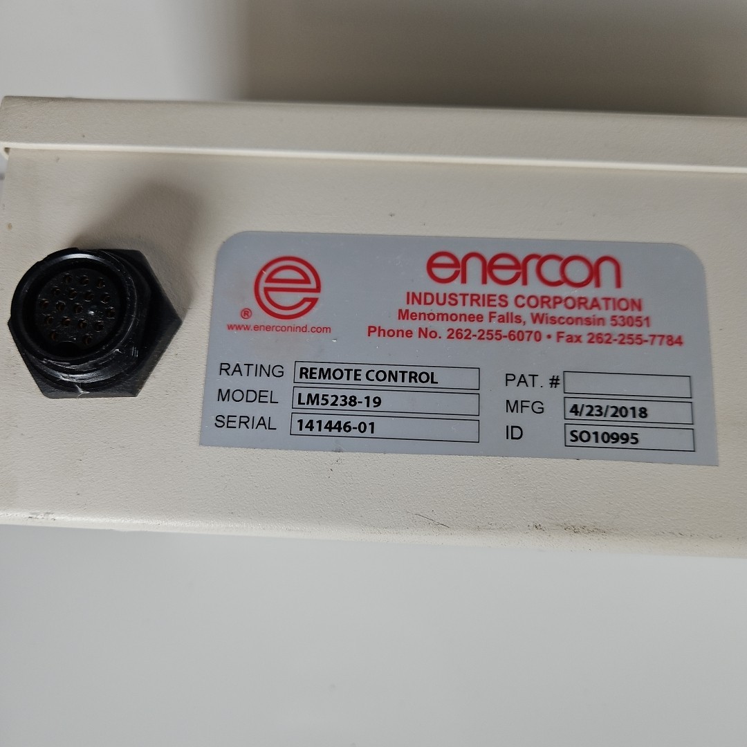 ENERCON LM5238-19 Remote Control Corona Treater Station Laminator Panel Unit USA
