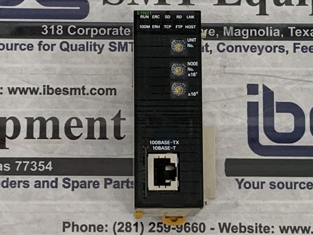 Omron Ethernet Unit – CJ1W-ETN21 w/Warranty
