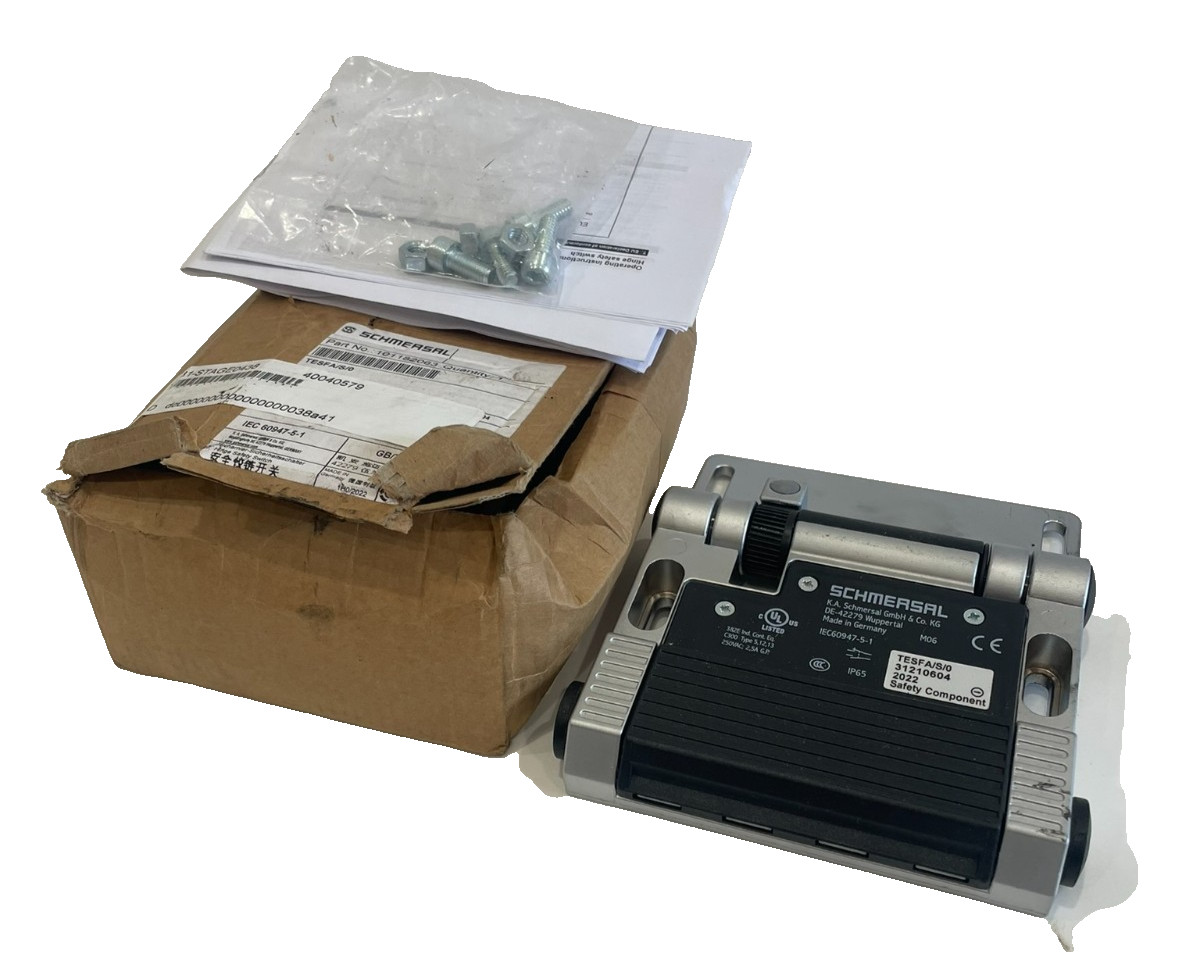 NEW SCHMERSAL TESFA/S/0 HINGE SWITCH 101182063 TESFAS0