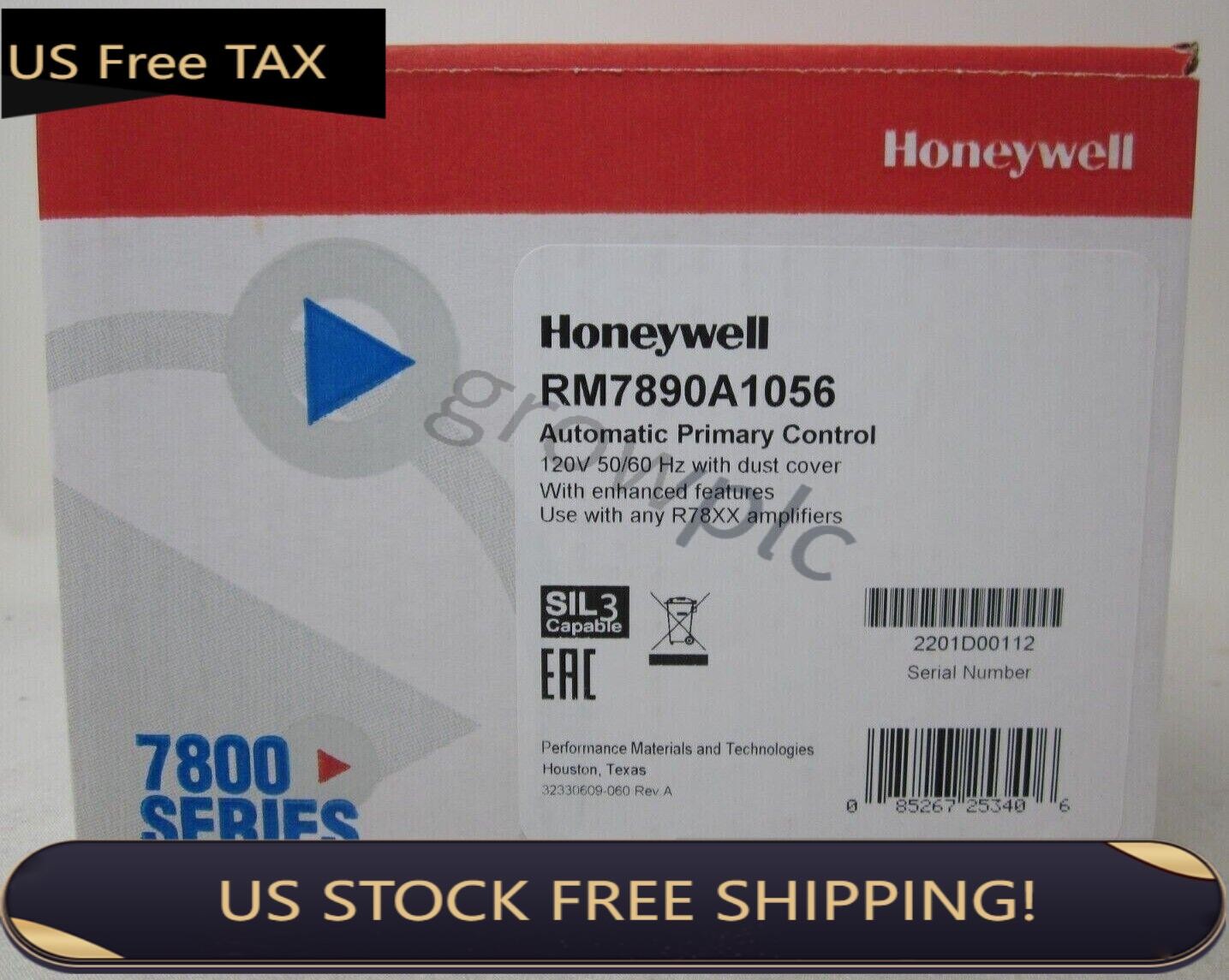 One Honeywell RM7890A1056 RM7890 A 1056 Controller new Free Shipping