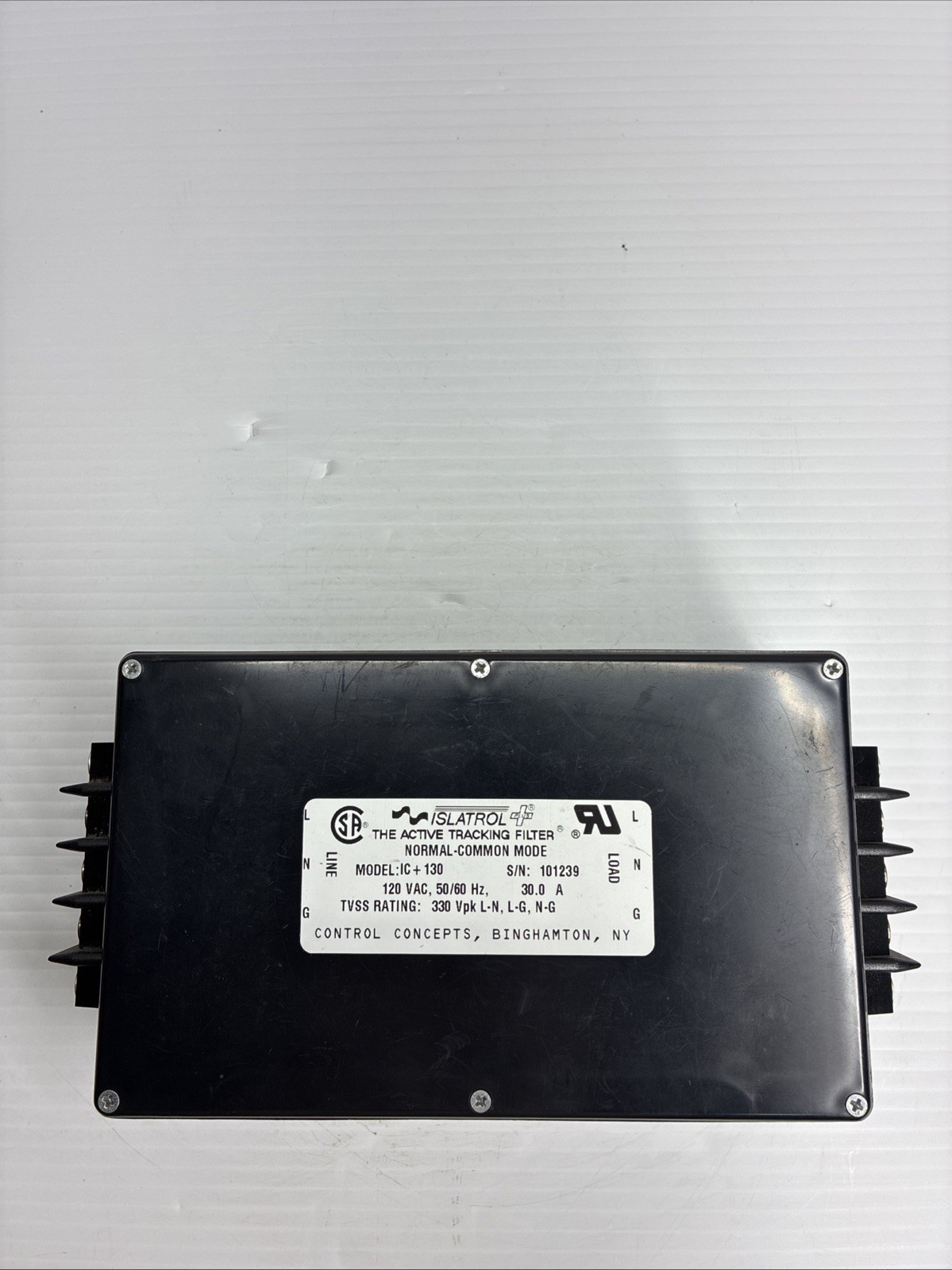 ISLATROL IC + 130 ACTIVE TRACKING FILTER