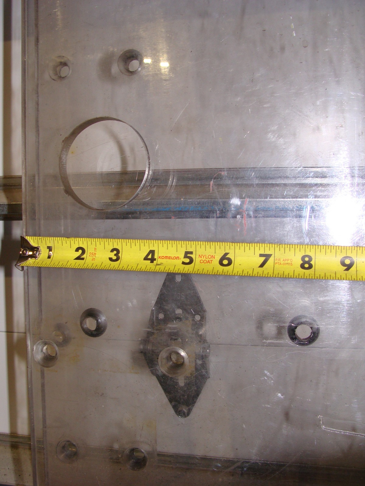 (6) 1/2″ & (1) 3/8″ PIECES OF PLEXIGLASS ASSORTED SIZES SEE PICS & FULL DESCR.