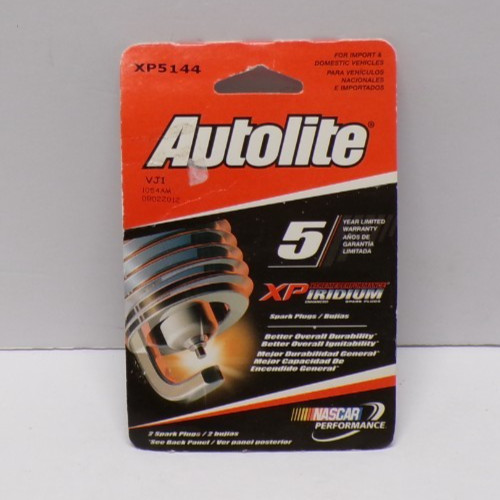 Autolite Spark Plugs XP5144DP2 VJ1 08022012 Pack of 2