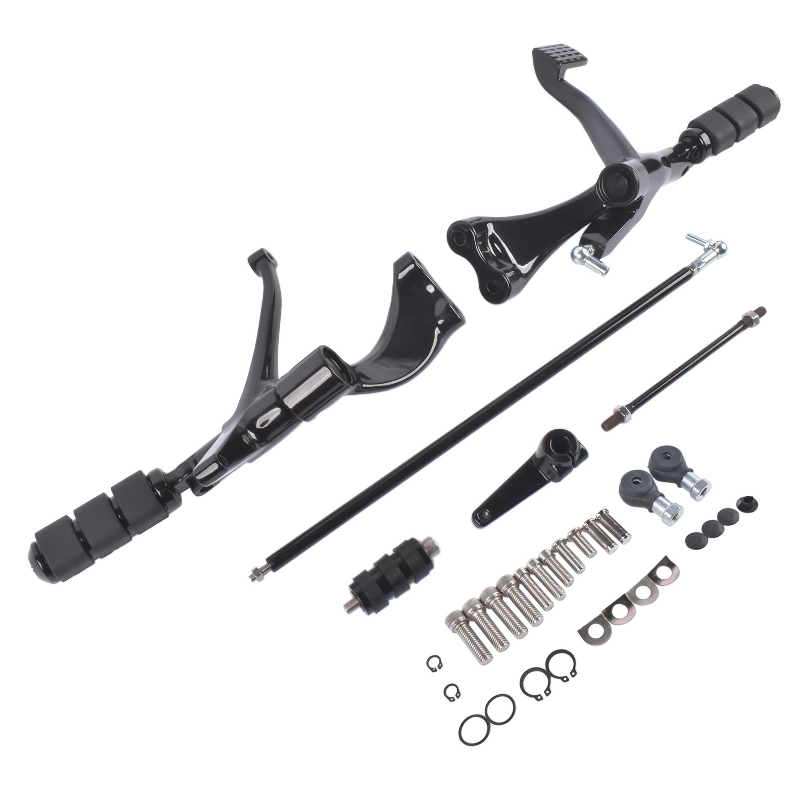 Forward Controls Foot Pegs Levers Linkages Fit for Harley-Davidson Sportster