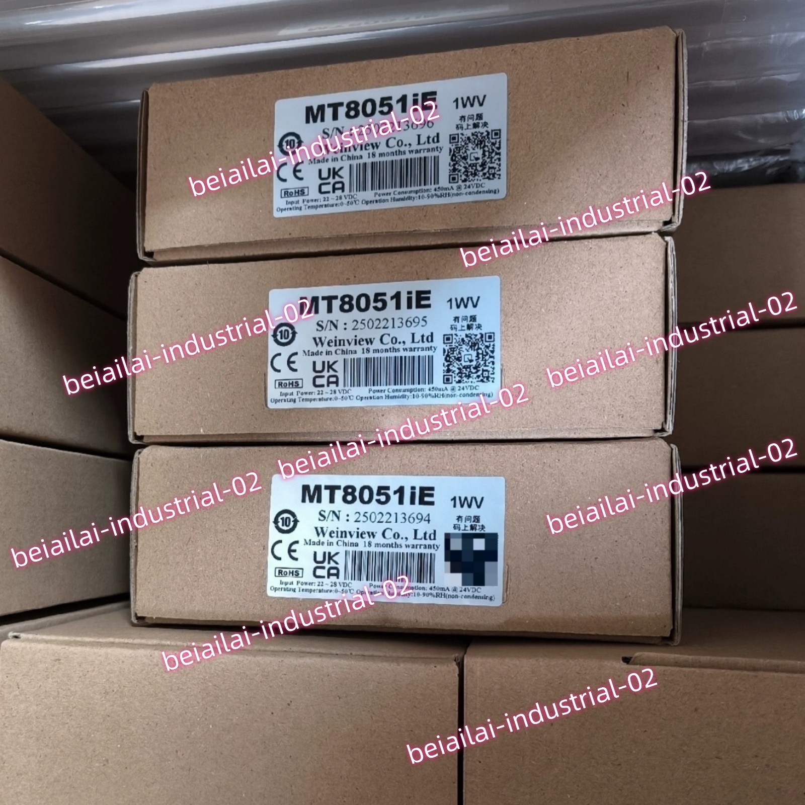 Weinview MT8051iE HMI Touch Panel#1pcs new in box