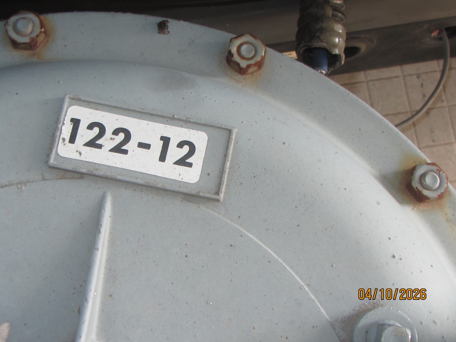 EQUIMETER GAS PRESSURE REGULATOR Type 122-12. 1 1/2″ female threads. Used.