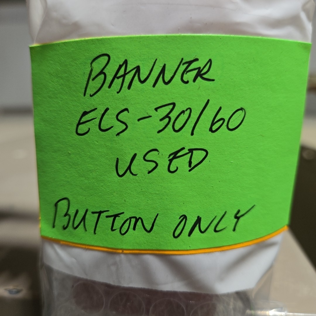 Banner ESL-30/60 Emergency Stop Button 120656 Button Assembly Only No Enclosure