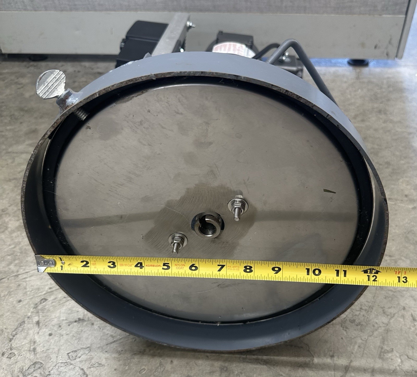 Five Gallon Ring Mount Mixer, Leeson, IPTS, RPQ1, Baldor Reliance Industrial