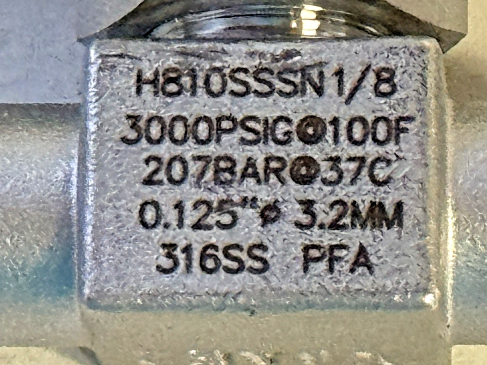 2 Ham-Let H-810S-SS-N-1/8 Manual 2-Way Ball Valves NPT