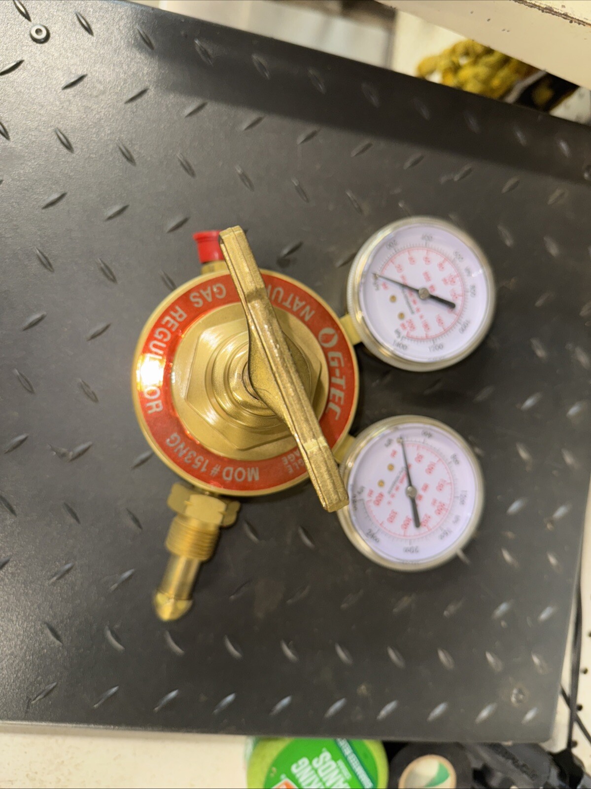 H.D. Natural Gas Cutting Torch Regulator, High Pressure Propane 0-100 Psi Out
