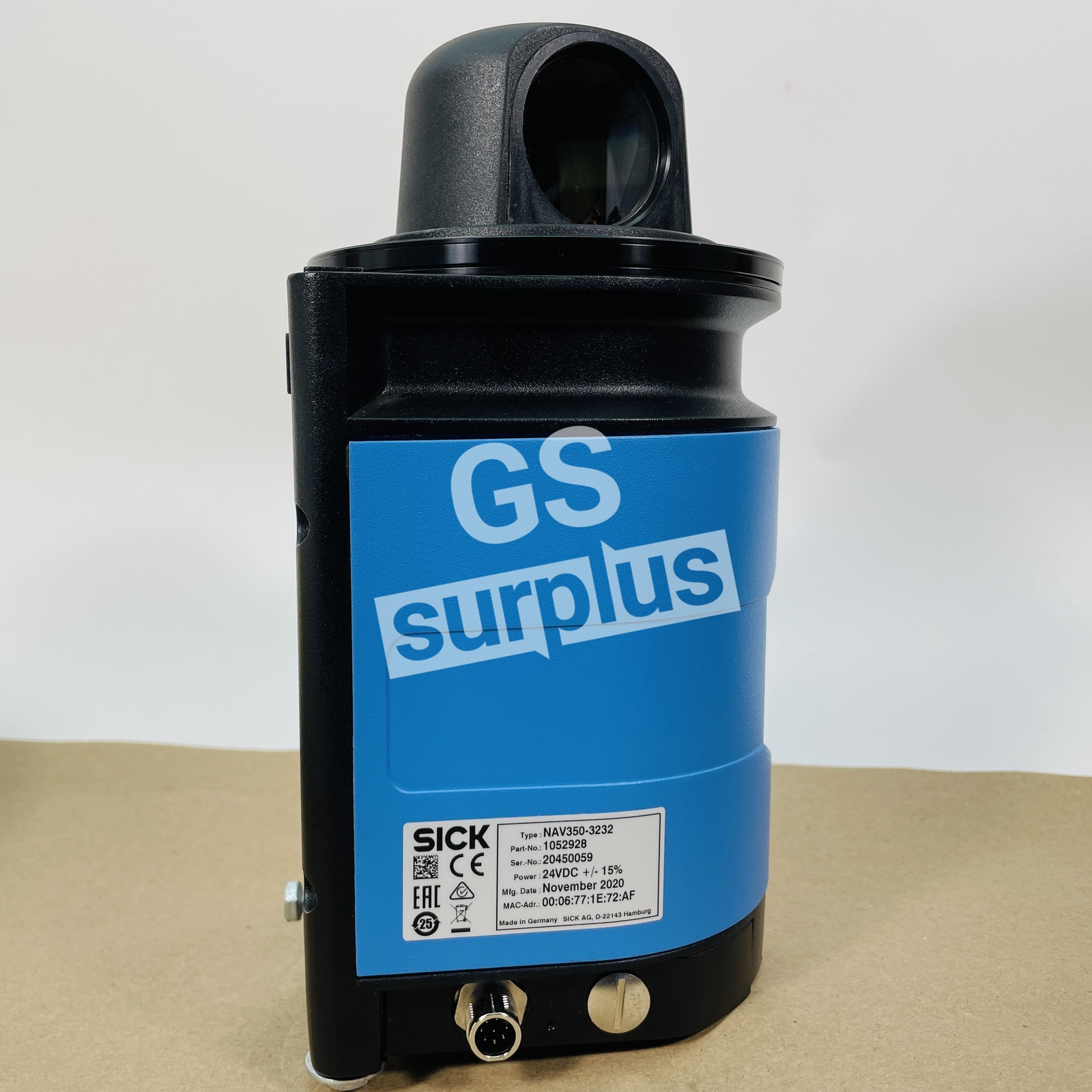 SICK NAV350-3232 / 1052928 Indoor 2D LiDAR Sensor (used, clean)