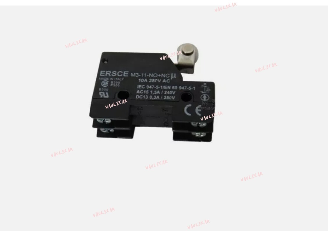 1PCS ERSCE switch M3-11-NO+NC(250VAC 10A) belt wheel