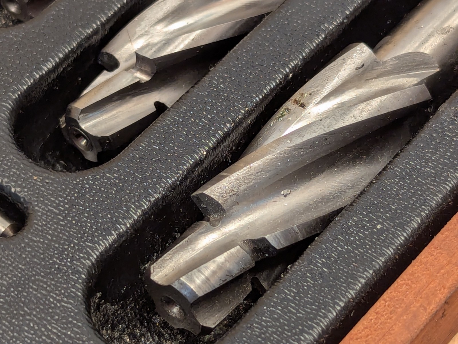 APT Alvord-Polk Series 500-S-10 Counterbore Set 10 Pc Complete w/ Case USA