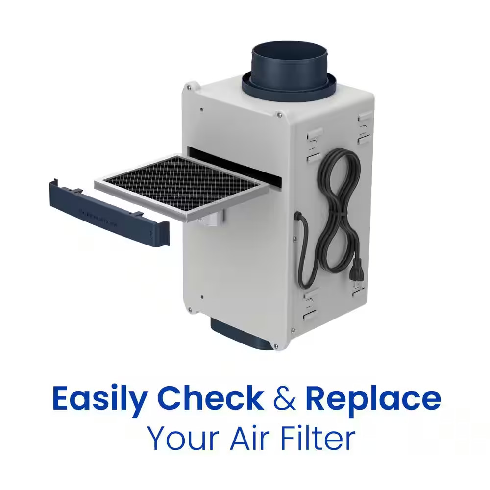 8145 Fresh Air Ventilator with Integrated Control, Powered Damper, and Filter