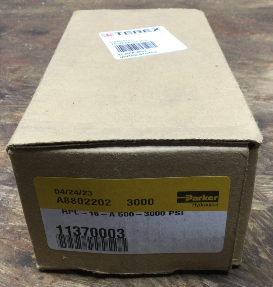Terex 9102908 VALVE RELIEF HVD