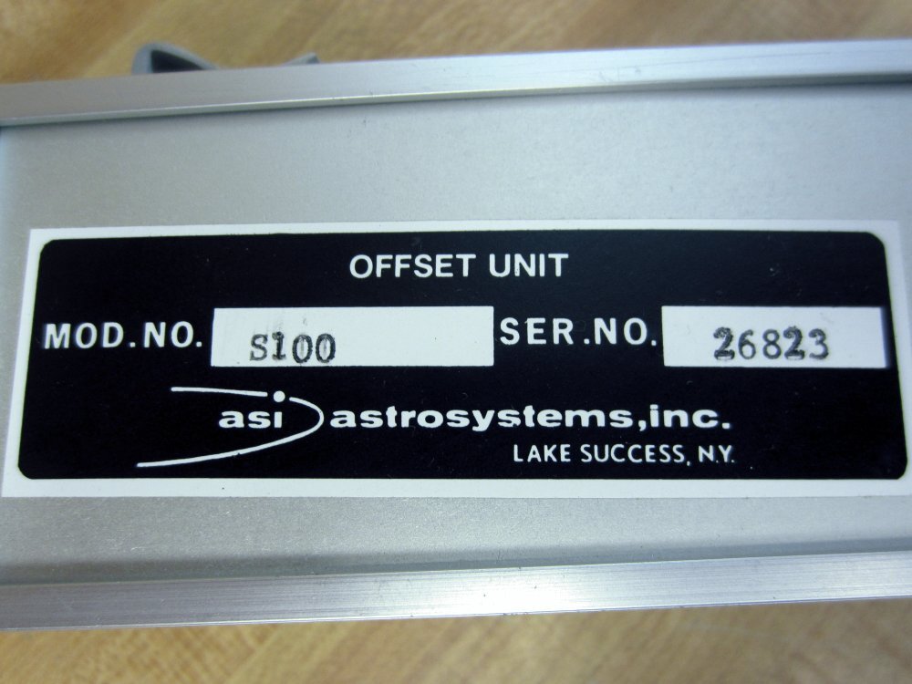 ASI Astrosystems S100 Offset Unit
