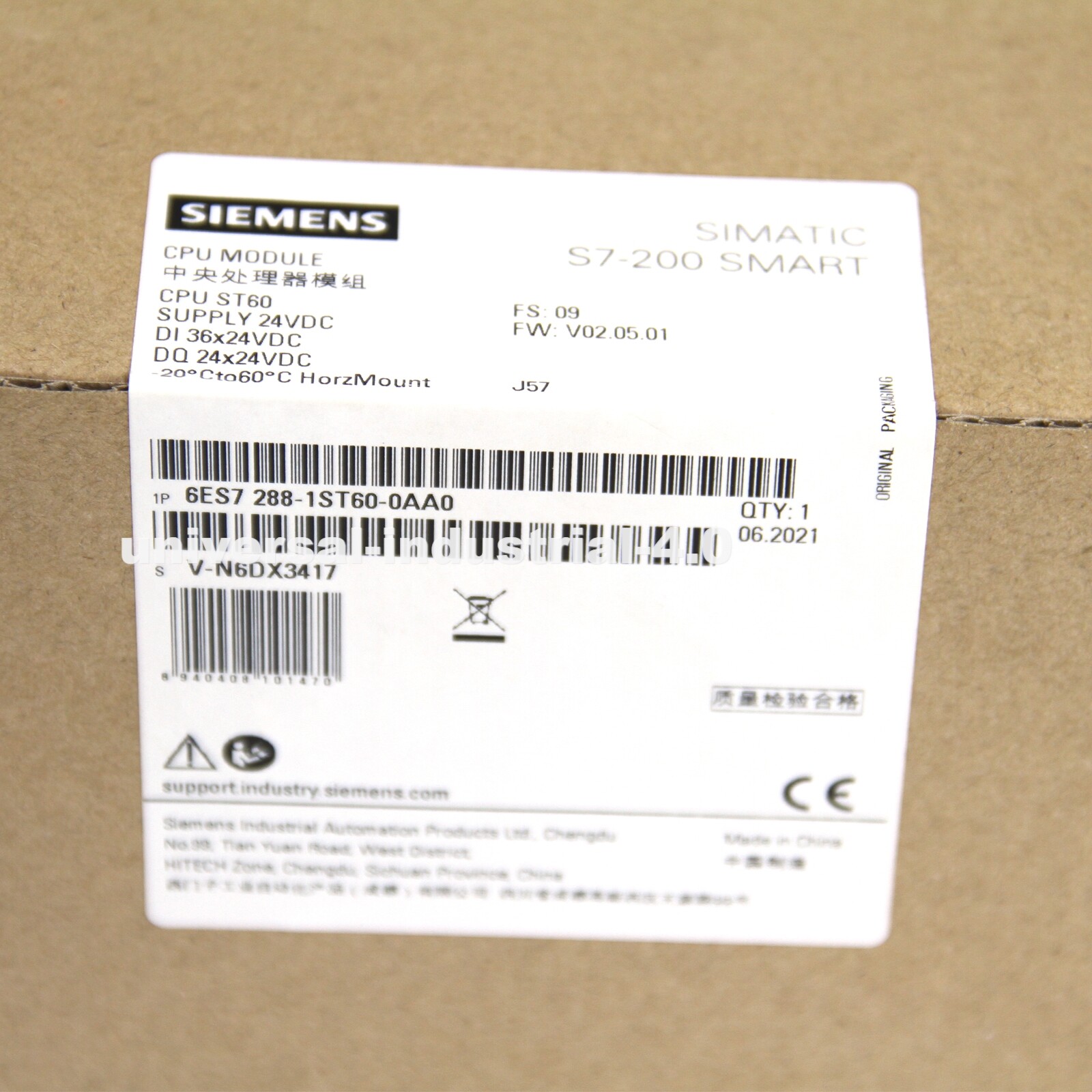 NEW SIEMENS 6ES7 288-1ST60-0AA0 6ES7288-1ST60-0AA0 CPU Module