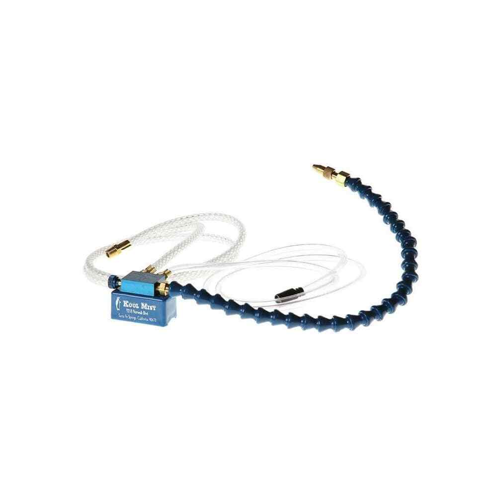 Kool Mist 1 Outlet, Tankless Mist Coolant Unit 4′ Coolant Line Length, 18″ Ho…
