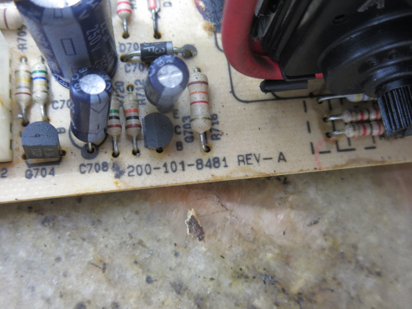 KRISTEL CIRCUIT BOARD 200-101-8481 REV-A 200-201-1430K CY-03V0