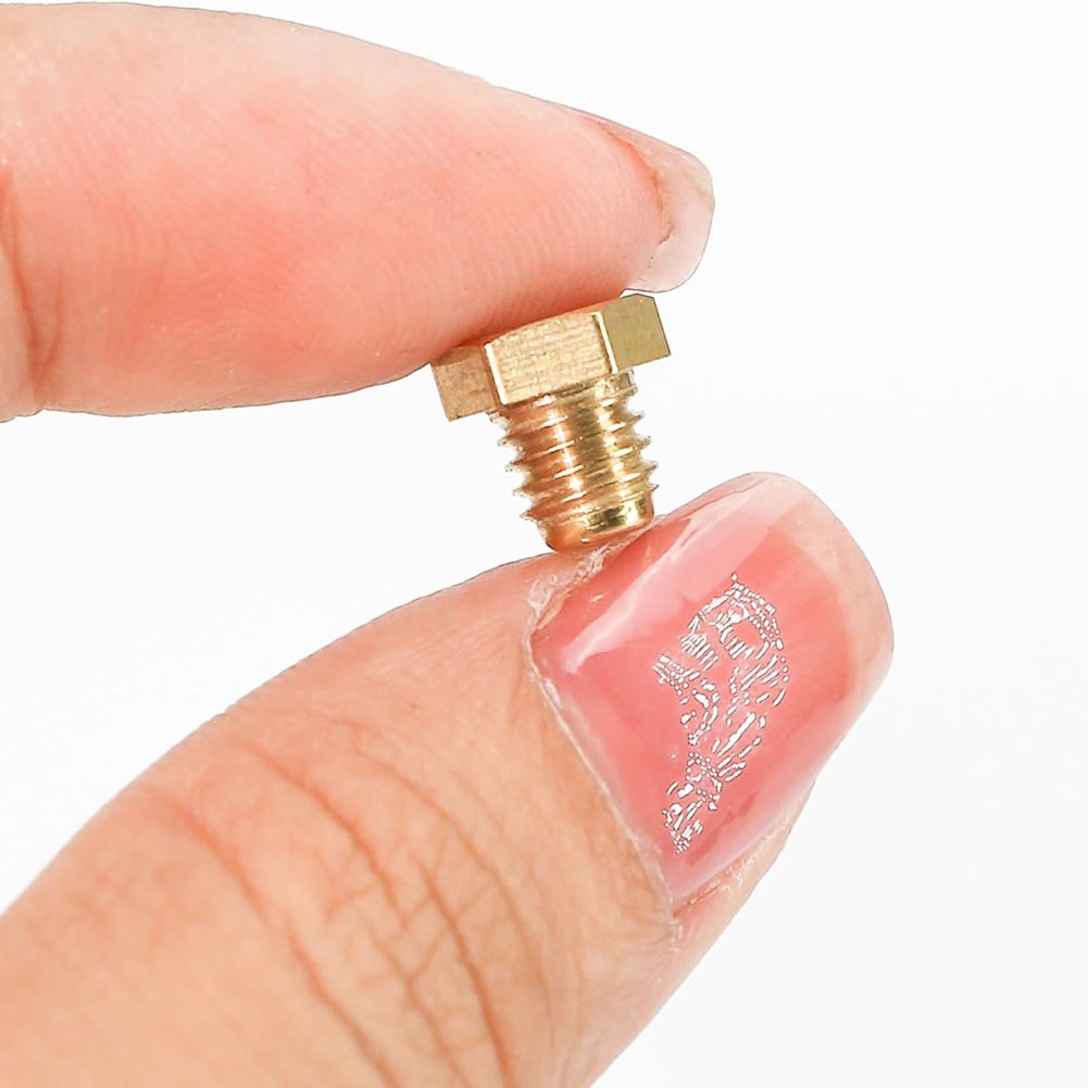 20pcs M6x1mm Metric Male Thread Flush Straight Grease Zerk Nipple6798
