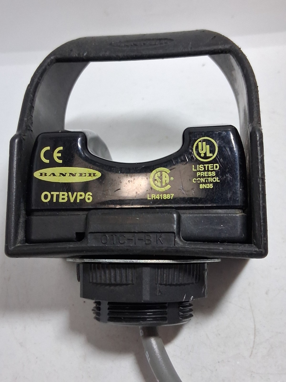 BANNER OTBVP6 OPTICAL TOUCH BUTTON PRESS CONTROL