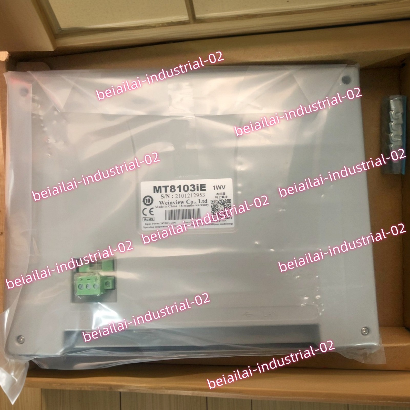 Weinview MT8103iE HMI Touch Panel#1pcs new in box