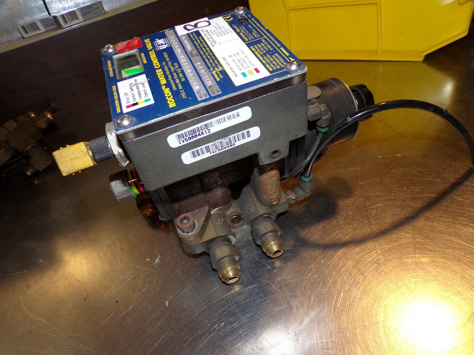 Rocon UFM WCV-S-4-H-7-E3C5F2-D1-LCR-E6C2 Water Control Valve “B” *FREE SHIPPING*