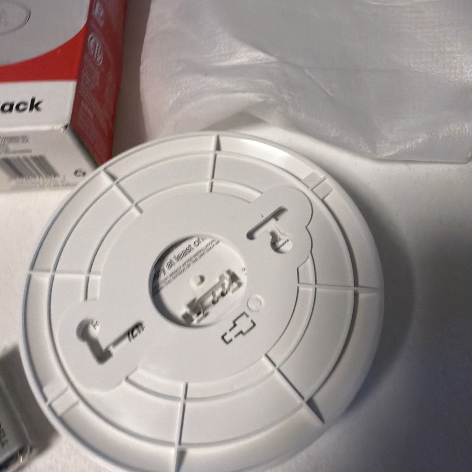 USI Hardwired and 1-Year Battery Backup Smoke Detector with Photoelectric Sensor
