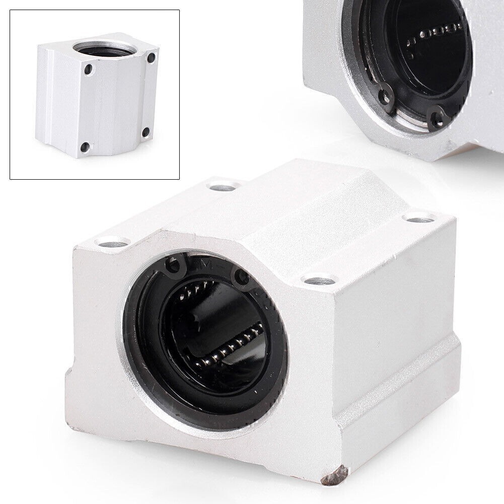 SC20UU 20mm Linear Ball Bearings Motion Slide Bushing Bearing Aluminum